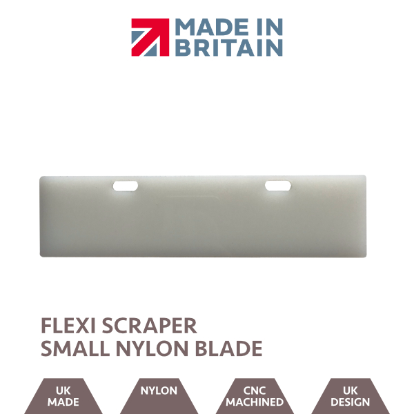 Flexi Scraper Nylon Flat Blade